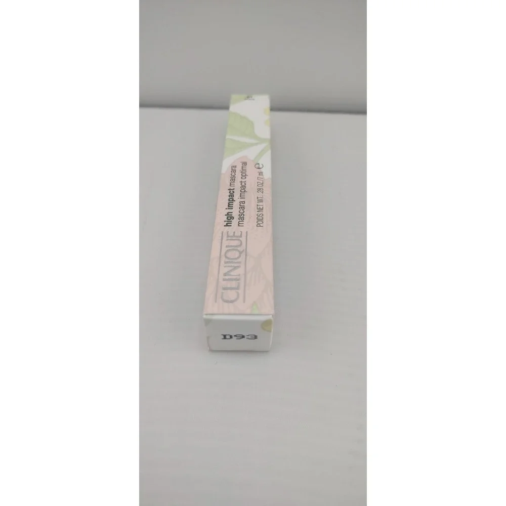 CLINIQUE High Impact Mascara - 01 Black Full Size 0.28 oz - NEW.